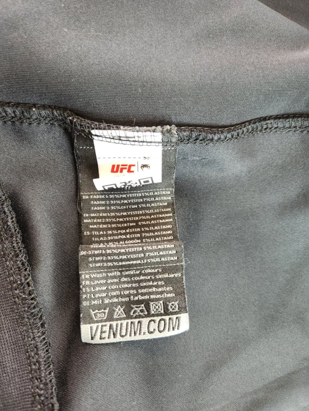 Venum UFC Fight Night 2021 Hoodie Shevchenko Activewear Black Grey YOU PICK SIZE - Picture 14 of 16